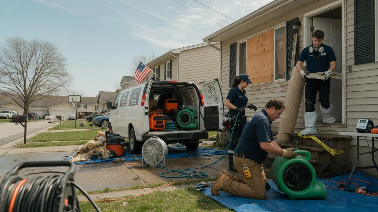 Water Damage Restoration in Chappell Hill, TX near me